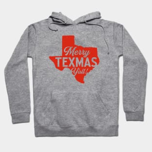 Merry Texmas Y'all - Texas Christmas Hoodie